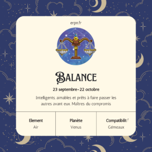 Fiche d'information sur les balances