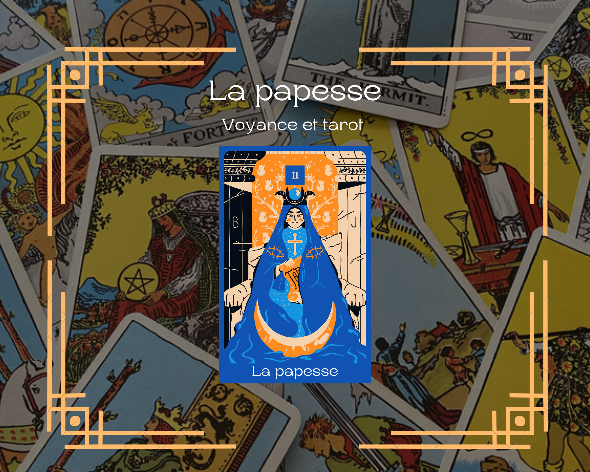 Tout savoir sur la papesse au tarot